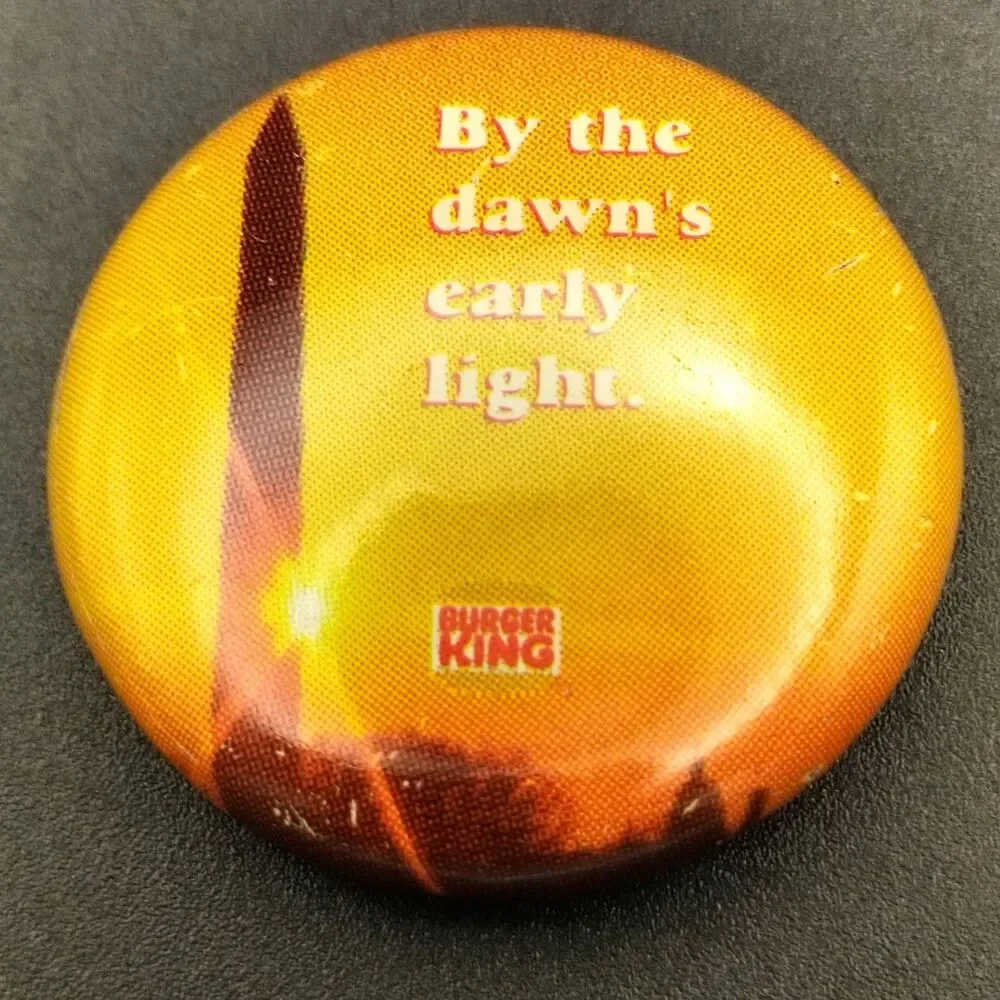 Burger King Pinback Button 